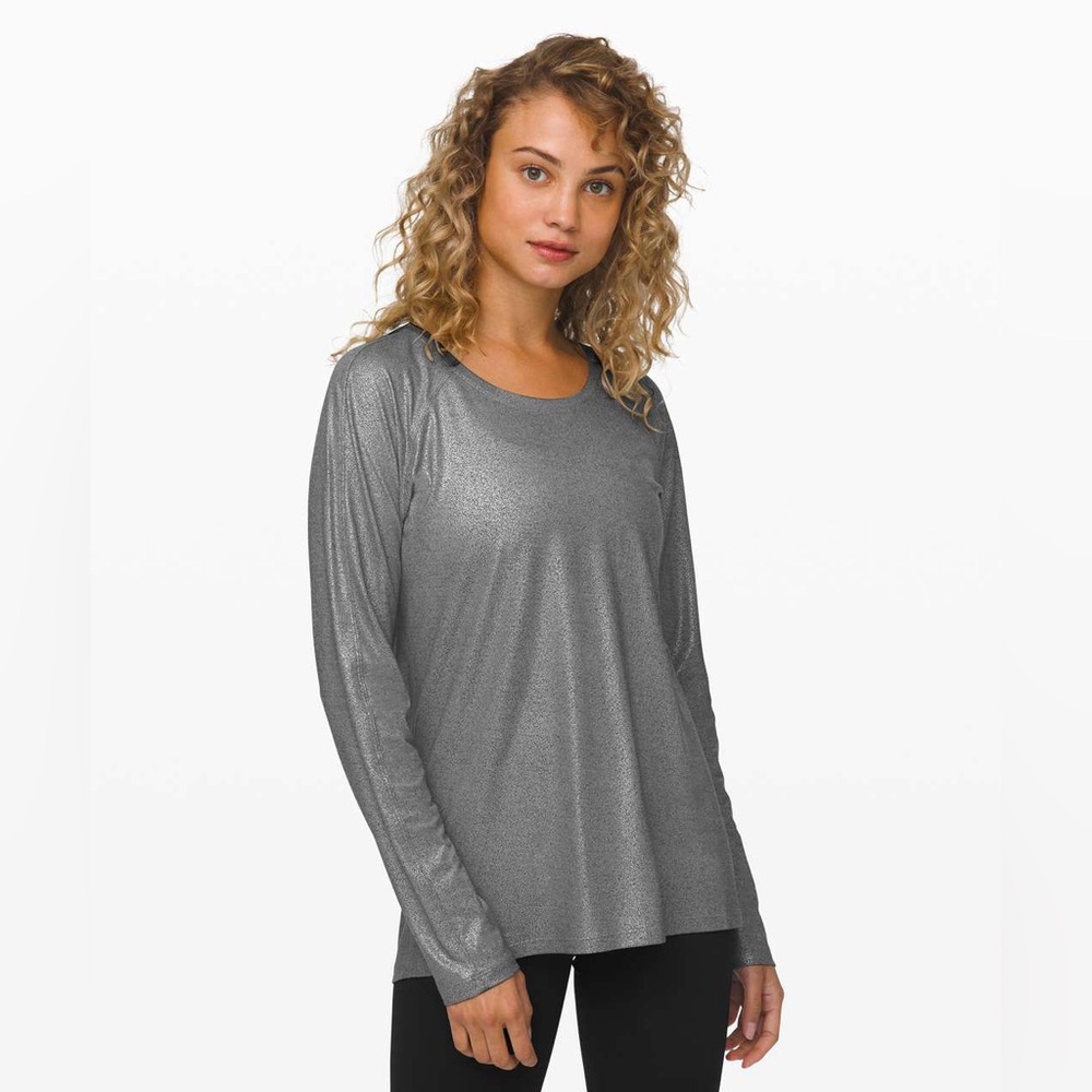 LULULEMON EMERALD LONG SLEEVE *FOIL